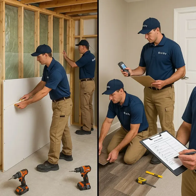 Repairs and Reconstruction process in Cushing, OK