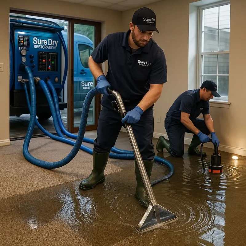 Water Extraction and Removal process in Cushing, OK
